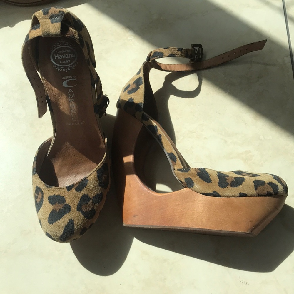 Jeffrey Campbell Leopard Heels